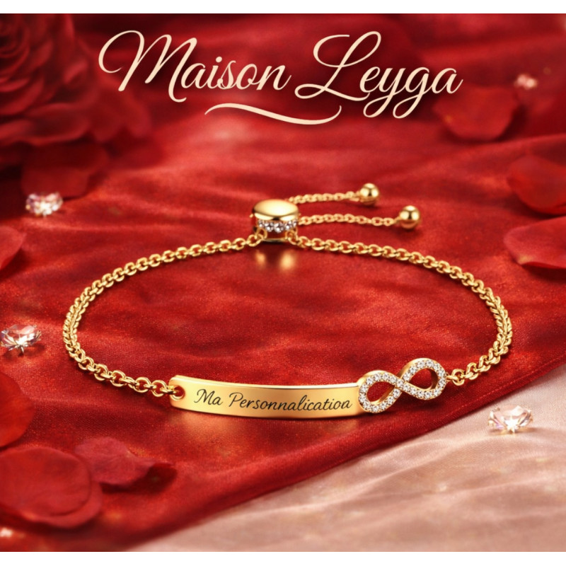 Bracelet Gourmette Infini